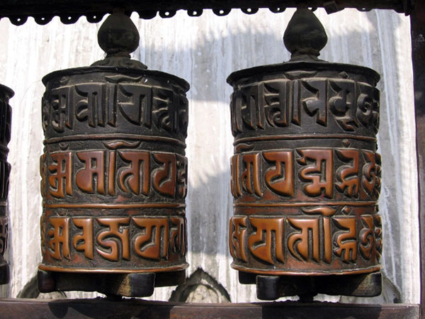 prayer wheels